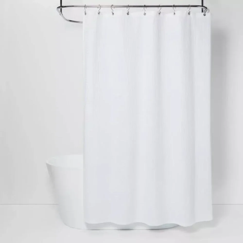 Brand New Waffle Weave Shower Curtain - Threshold, 72